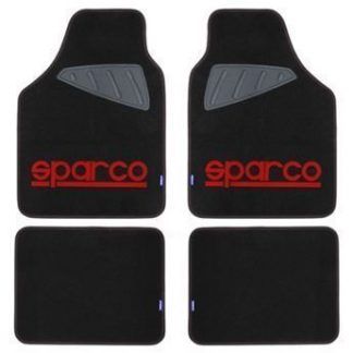 JUEGO DE 4 ALFOMBRILLAS SPARCO DE ELEVADA CALIDAD PVP:28€