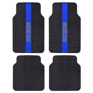 JUEGO DE 4 ALFOMBRILLAS SPARCO NETO EN OFERTA: 24.90€
